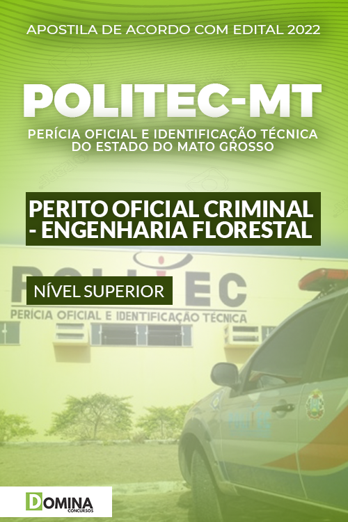 Apostila Concurso Politec MT 2022 Perito Engenharia Florestal