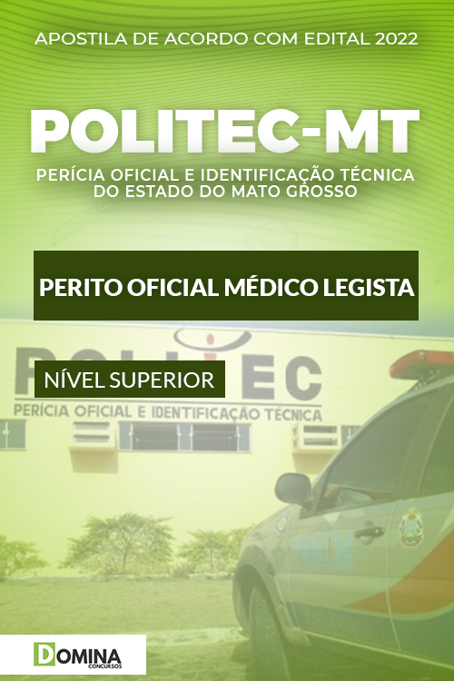 Apostila Politec MT 2022 Perito Oficial Medicina Legal