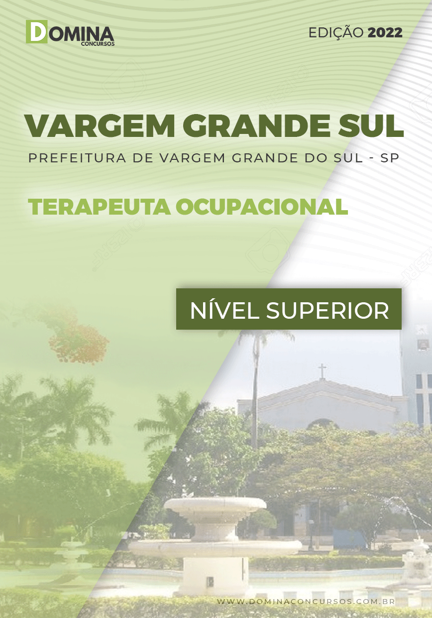 Apostila Vargem Grande do Sul SP 2022 Terapeuta Ocupacional