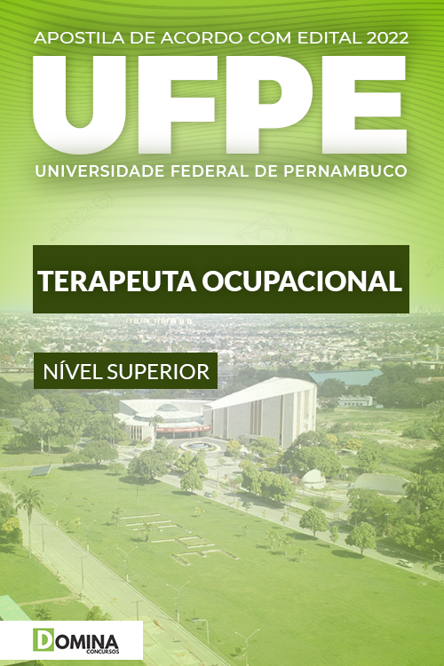 Apostila Concurso UFPE 2022 Terapeuta Ocupacional