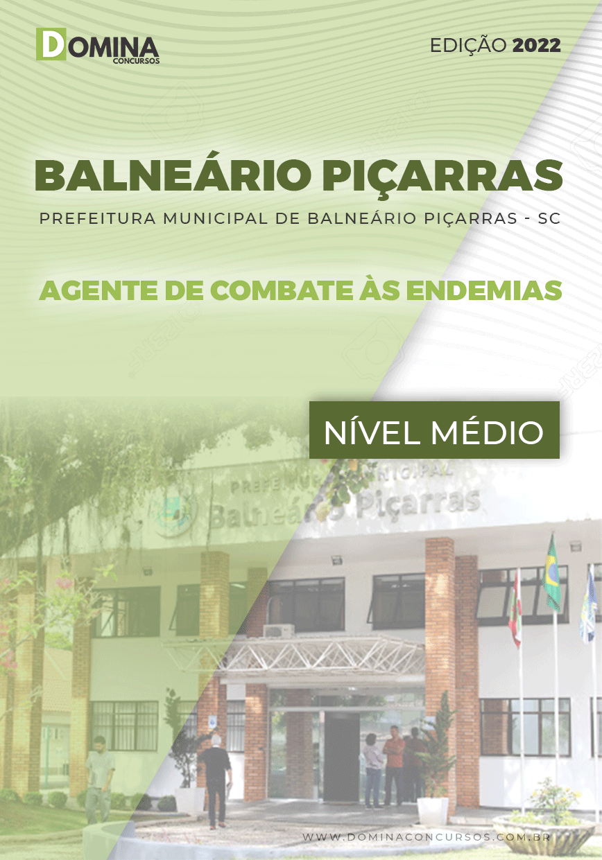 Apostila Balneário Piçarras SC 2022 Agente Combate Endemias