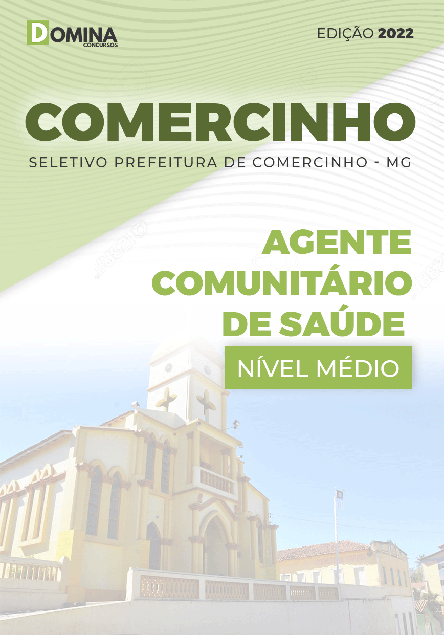 Apostila Pref Comercinho MG 2022 Agente Comunitário Saúde