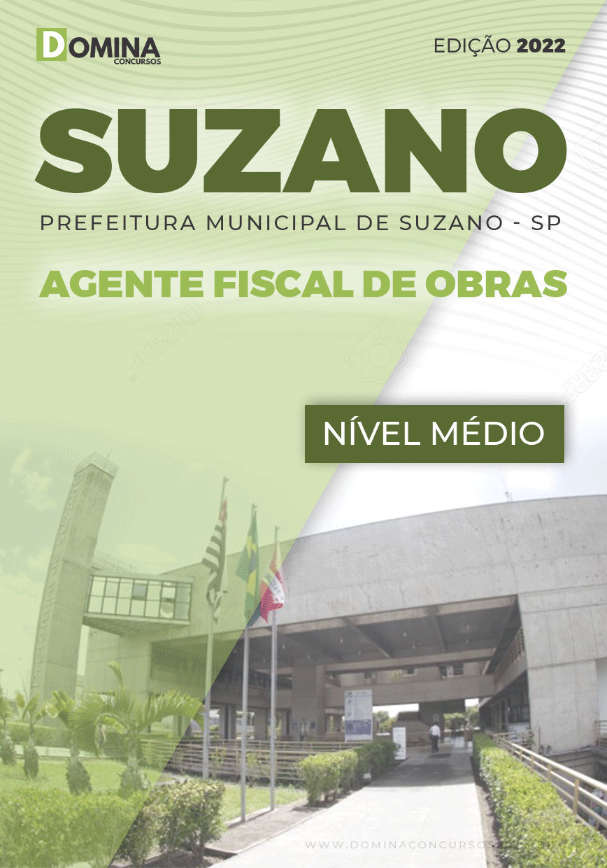 Apostila Pref Suzano SP 2022 Agente Fiscal Obras