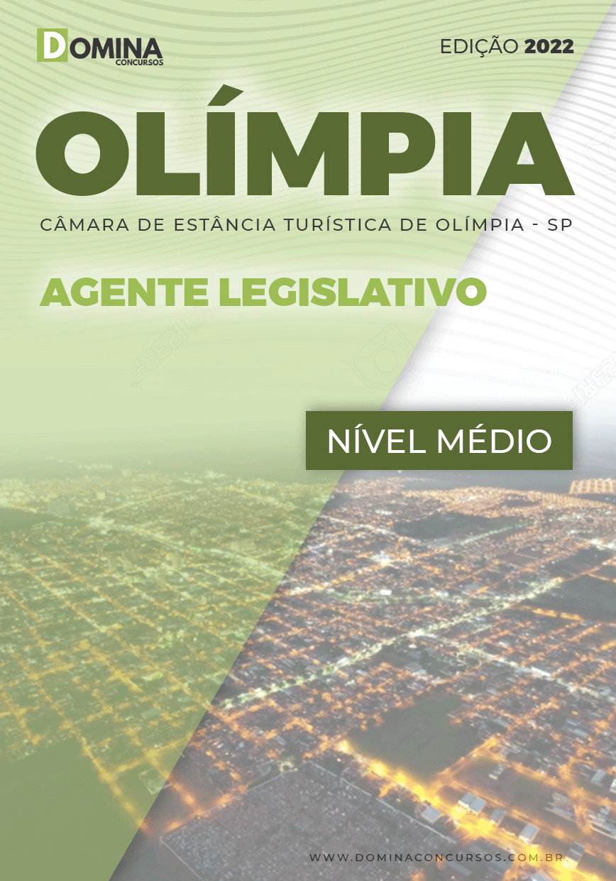 Apostila Camâra da Estância Turítica Olímpia Agente Legislativo