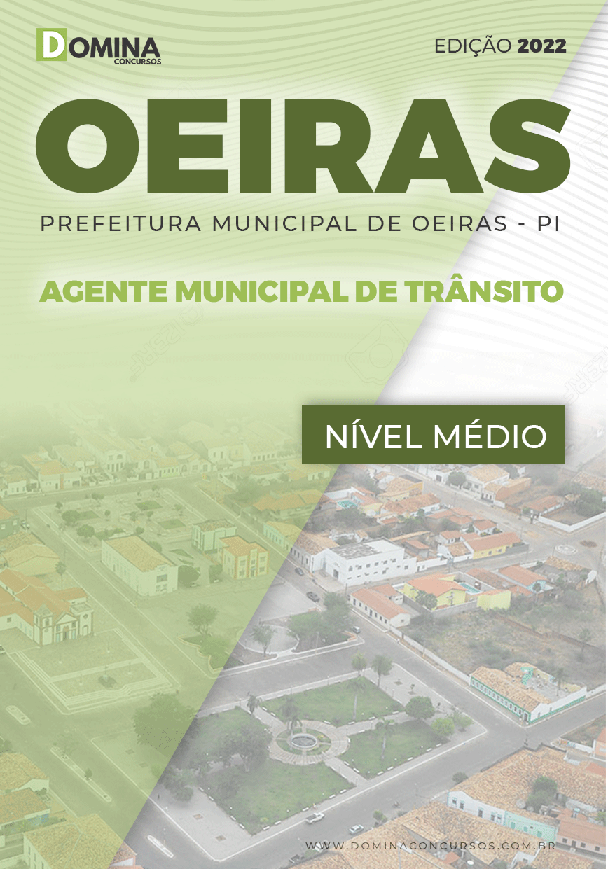 Apostila Pref Oeiras PI 2022 Agente Municipal Trânsito