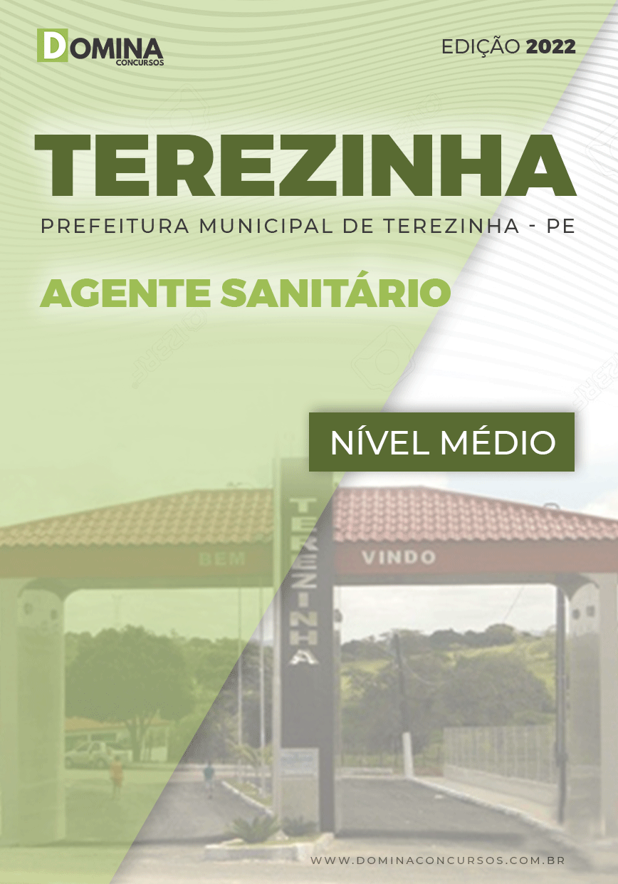 Apostila Concurso Pref. Terezinha PE 2022 Agente Sanitário