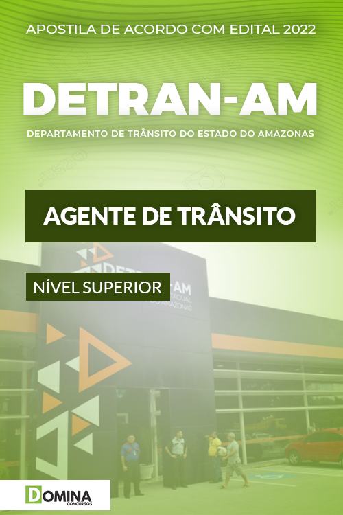 Apostila Concurso Detran AM 2022 Agente de Trânsito