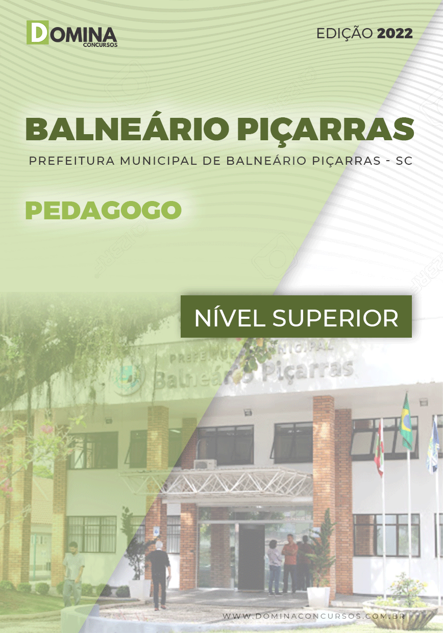 Apostila Concurso Pref. Balneário Piçarras SC 2022 Pedagogo