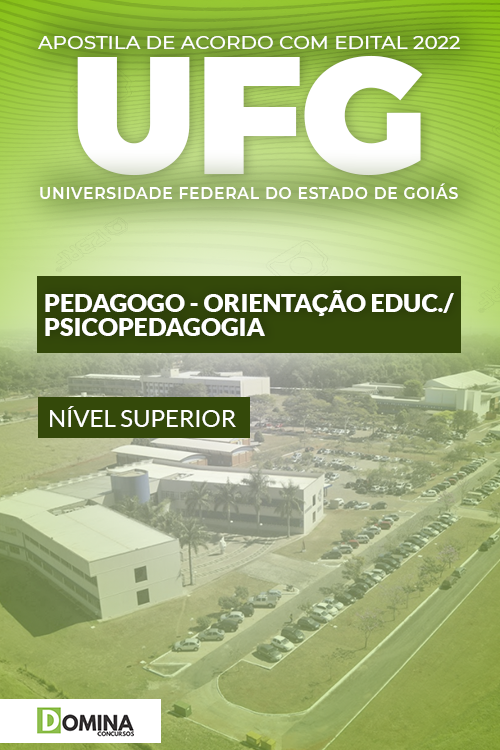 Apostila UFG 2022 Pedagogo Orientador Educacional