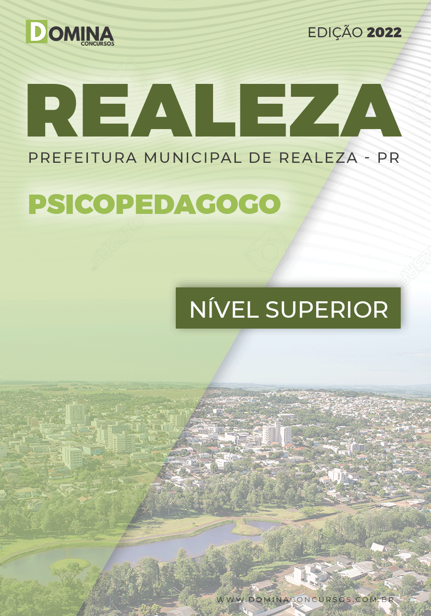 Apostila Digital Pref Realeza PR 2022 Psicopedagogo