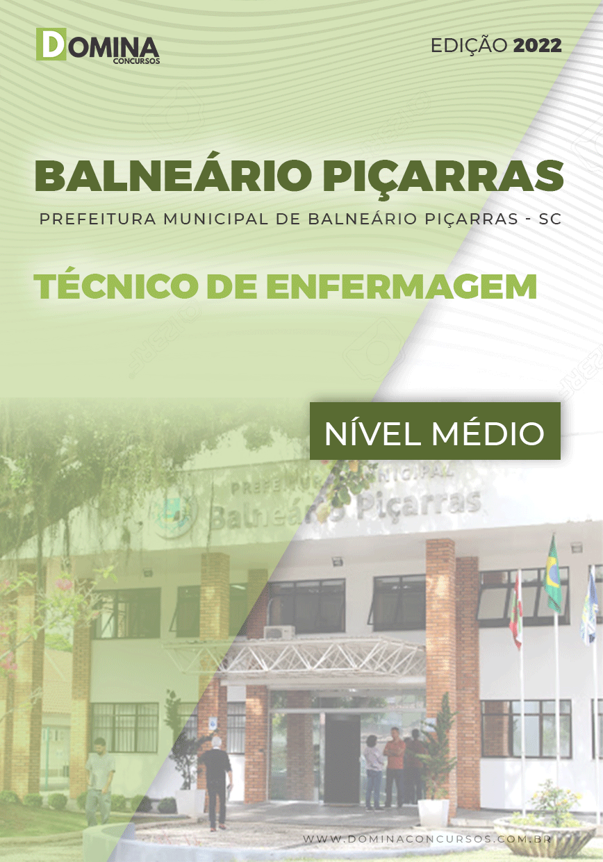Apostila Pref. Balneário Piçarras SC 2022 Técnico Enfermagem