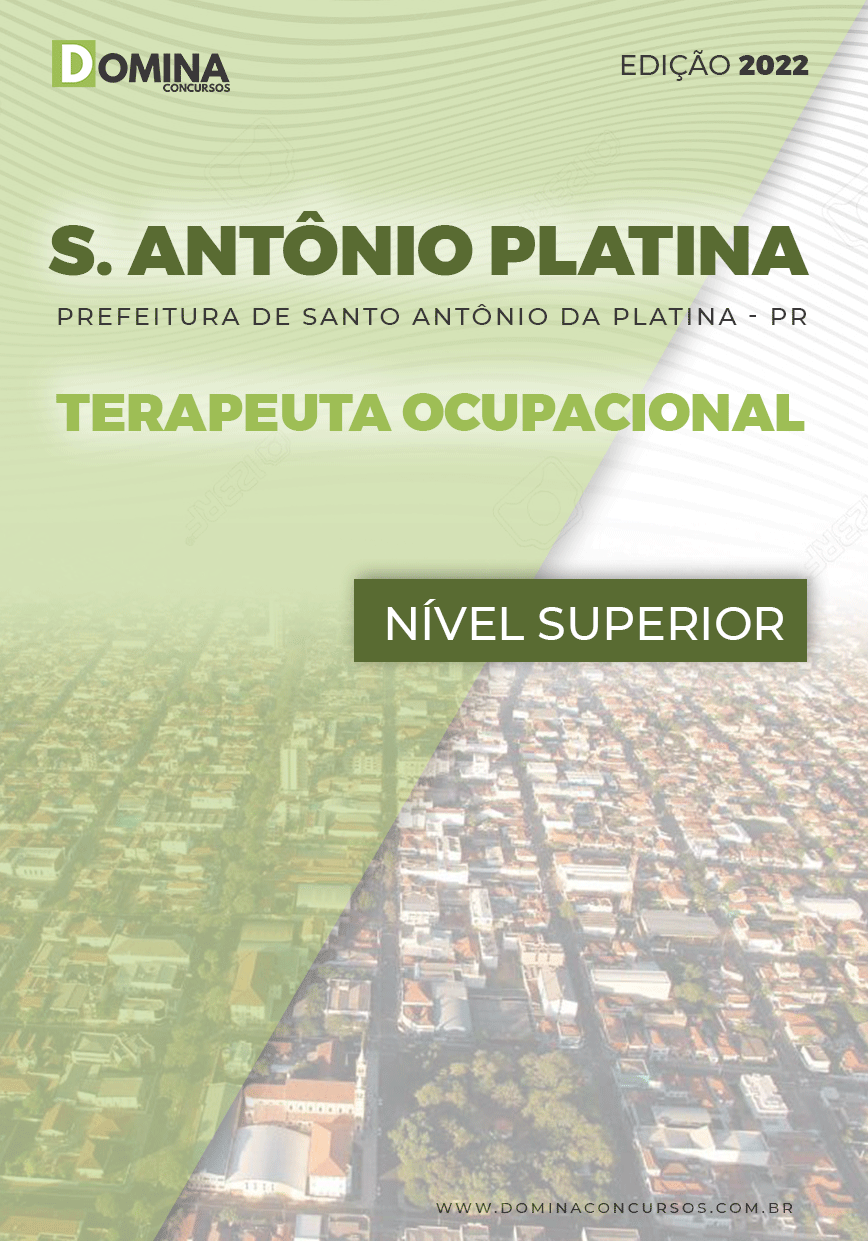 Apostila Santo Antônio Platina PR 2022 Terapeuta Ocupacional