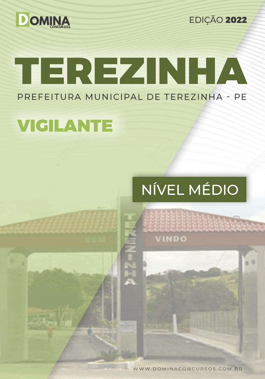 Apostila Concurso Prefeitura Terezinha PE 2022 Vigilante