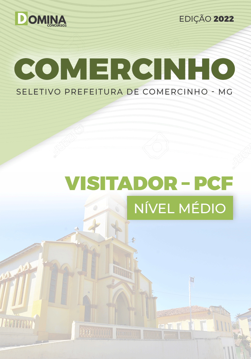 Apostila Digital Pref Comercinho MG 2022 Visitador PCF