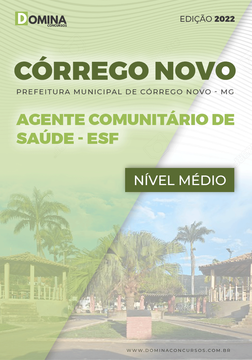 Apostila Pref Córrego Novo MG Agente Com. Saúde ESF