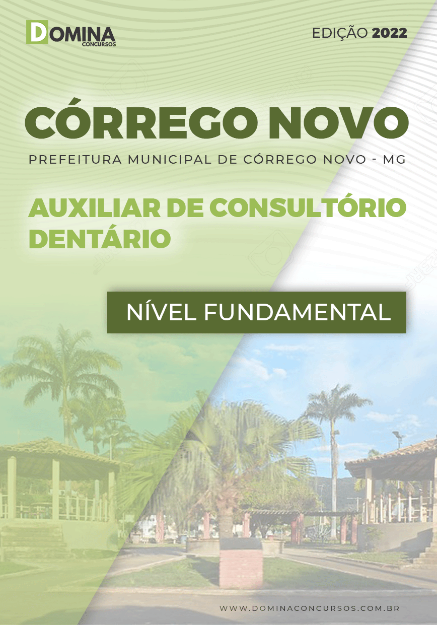 Apostila Pref Córrego Novo MG Aux. Consultório Dentário