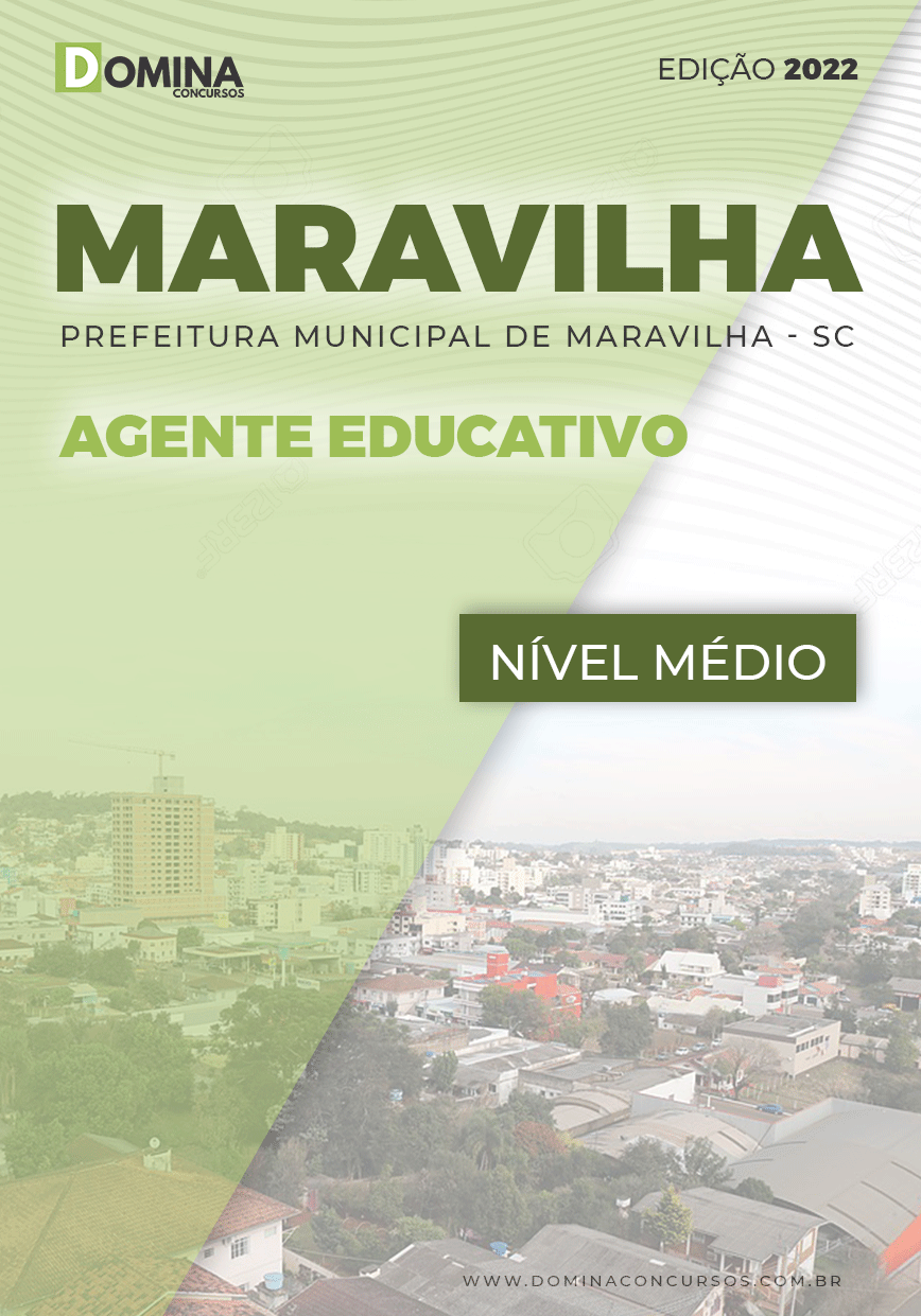 Apostila Concurso Pref Maravilha SC 2022 Agente Educativo