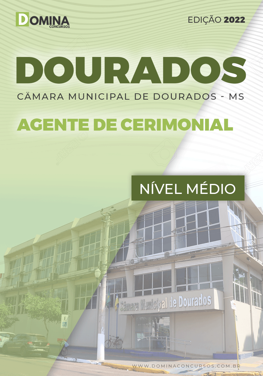 Apostila Câmara Dourados MS 2022 Agente Cerimonial