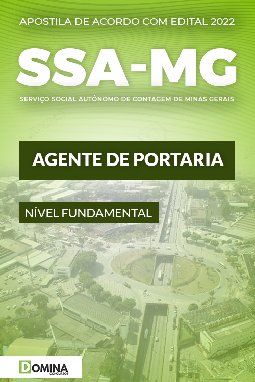 Apostila Seletivo SSA Contagem MG 2022 Agente Portaria