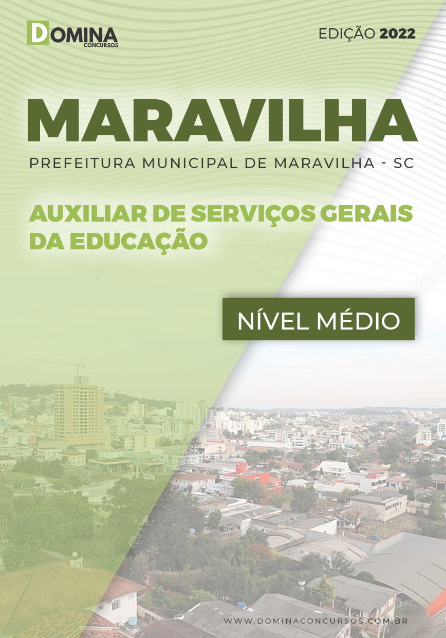 Apostila Concurso Pref Maravilha SC 2022 Agente Educativo