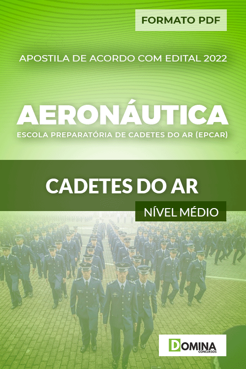 Apostila Seletivo Aeronáutica EPCAR 2022 Cadetes Ar