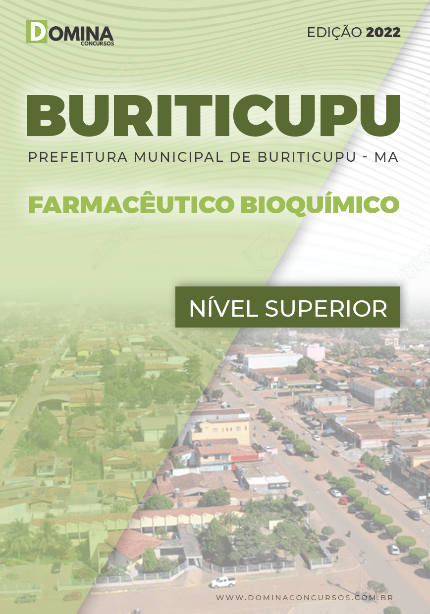 Apostila Pref Buriticupu MA 2022 Farmacêutico Bioquímico