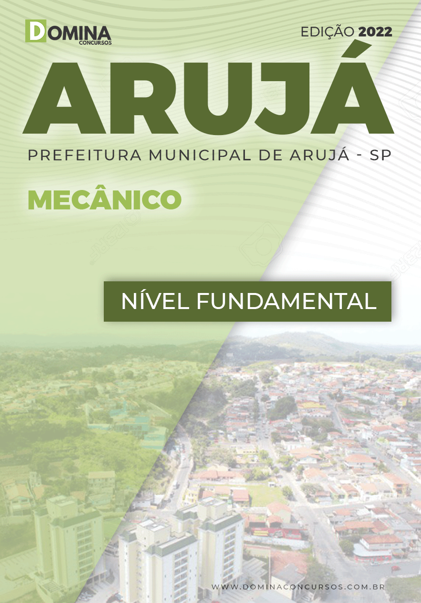 Apostila Digital Concurso Pref Arujá SP 2022 Mecânico