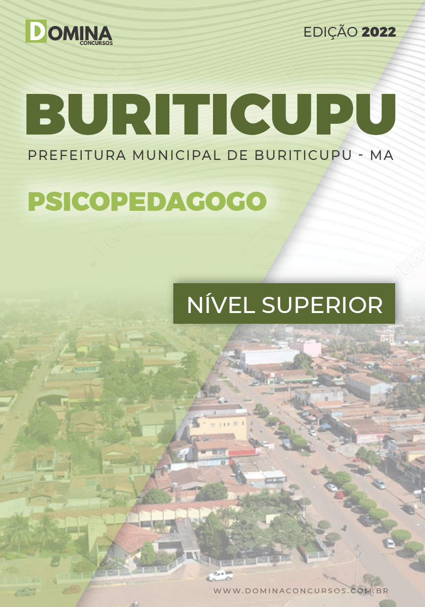 Apostila Concurso Pref Buriticupu MA 2022 Psicopedagogo