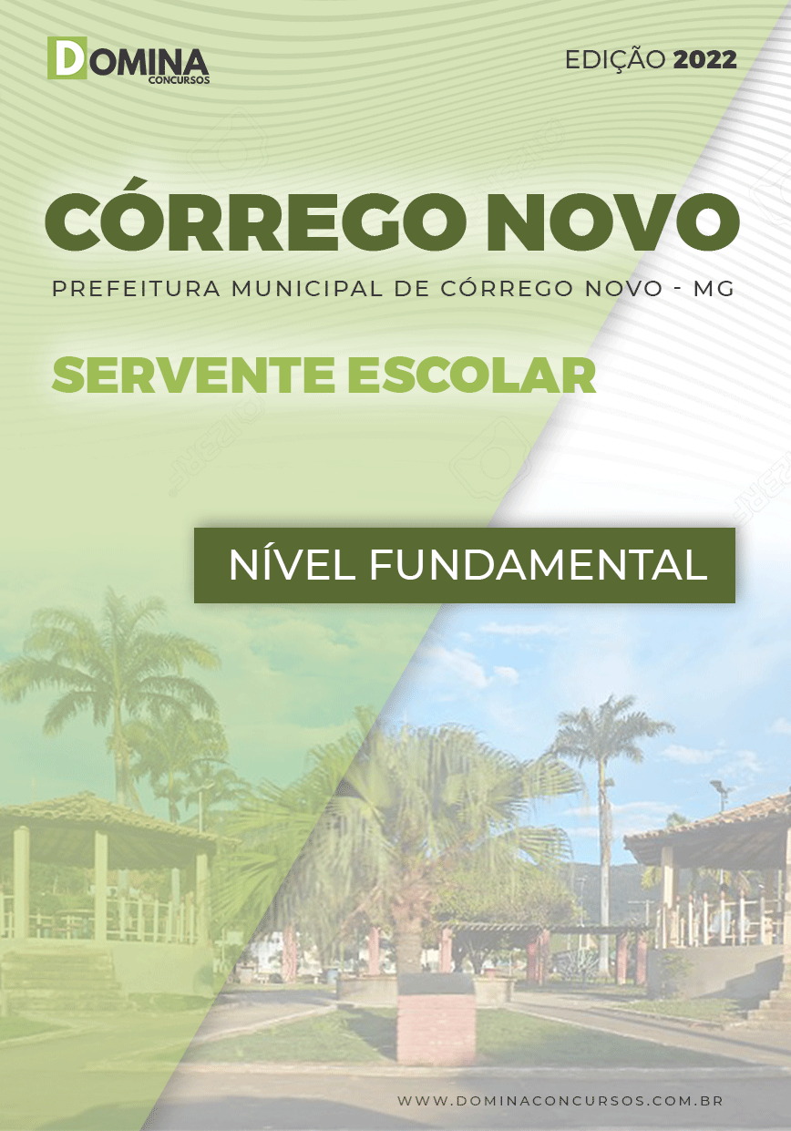 Apostila Concurso Pref Córrego Novo MG Servente Escolar