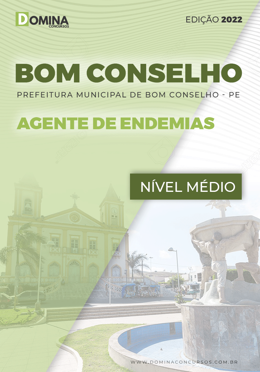 Apostila Pref Bom Conselho PE 2022 Agente Endemias