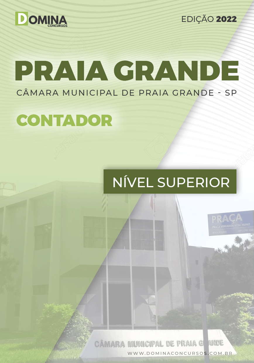 Apostila Concurso Câmara Praia Grande SP 2022 Contador