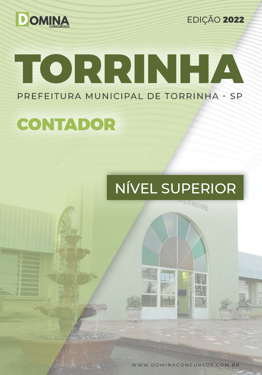 Apostila Digital Concurso Pref Torrinha SP 2022 Contador