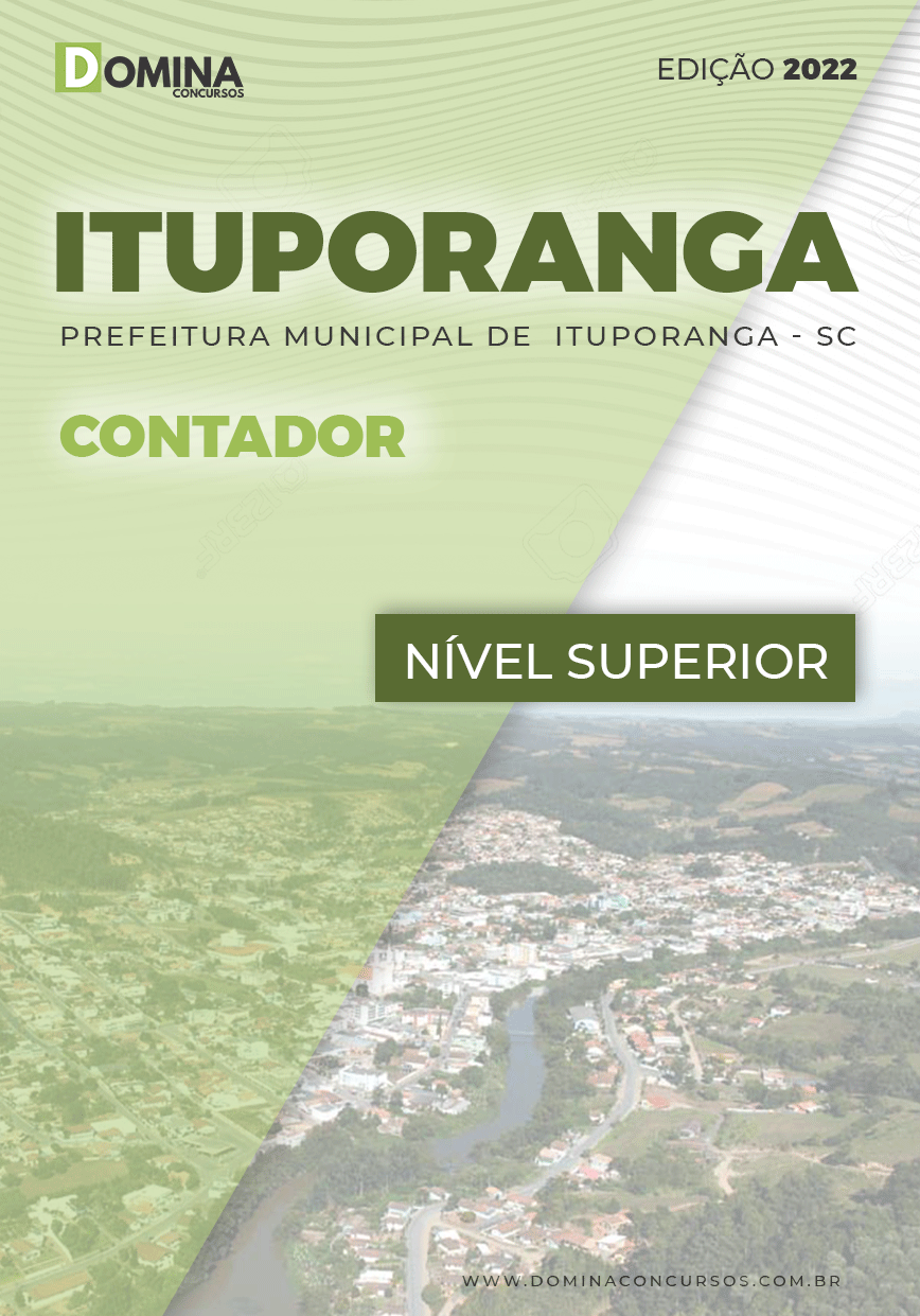 Apostila Concurso Pref Ituporanga SC 2022 Contador