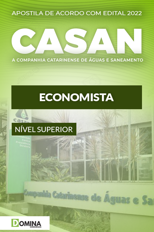 Download Apostila Concurso CASAN 2022 Economista