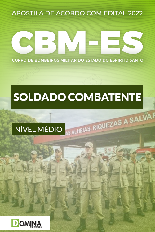 Apostila Concurso CBM ES 2022 Soldado Combatente