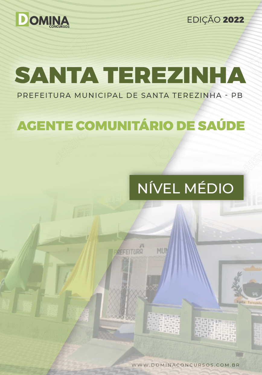 Apostila Pref Santa Terezinha PB 2022 Agente Comunitário Saúde