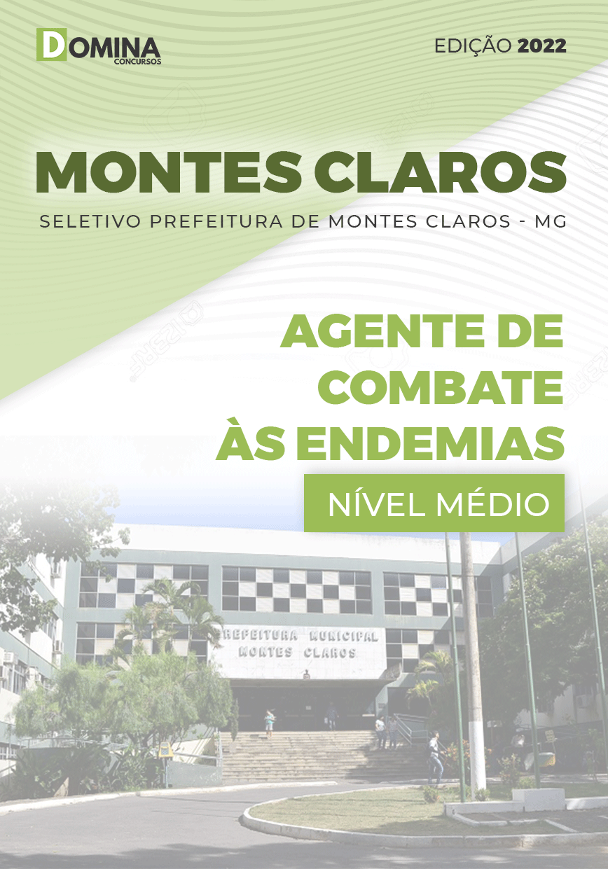 Apostila Pref Montes Claros MG 2022 Agente Comb. Edemias