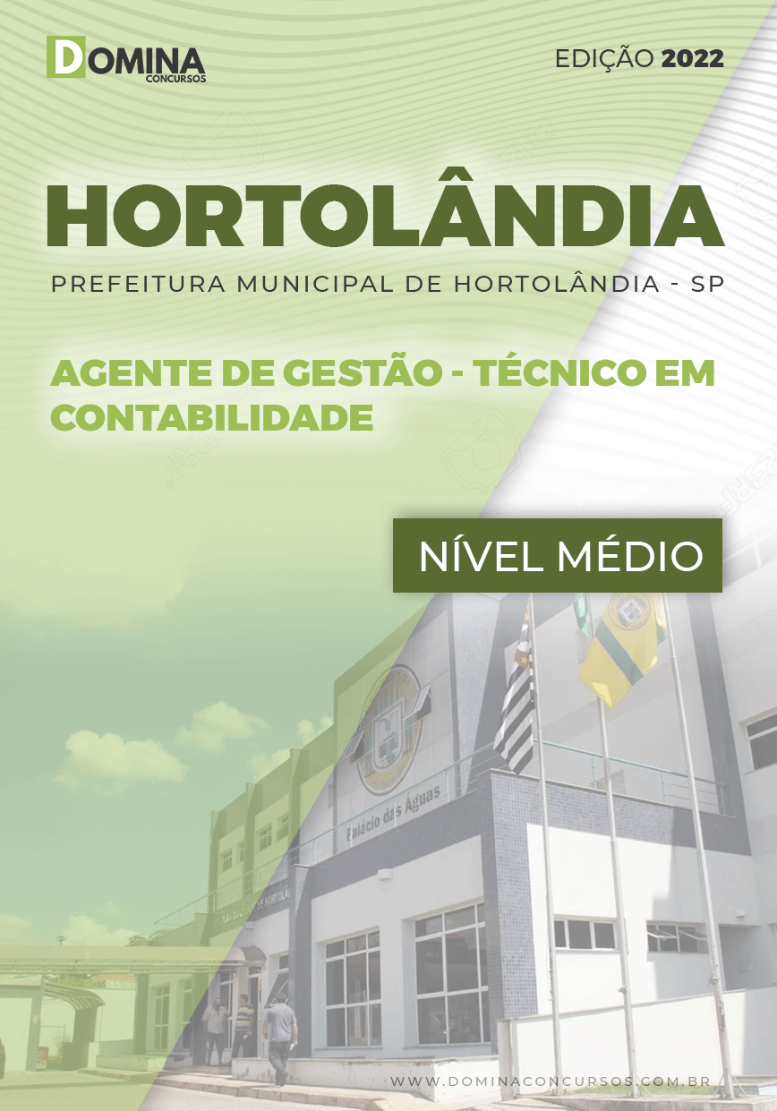 Apostila Pref Hortolândia SP 2022 A.G. Técnico Contabilidade