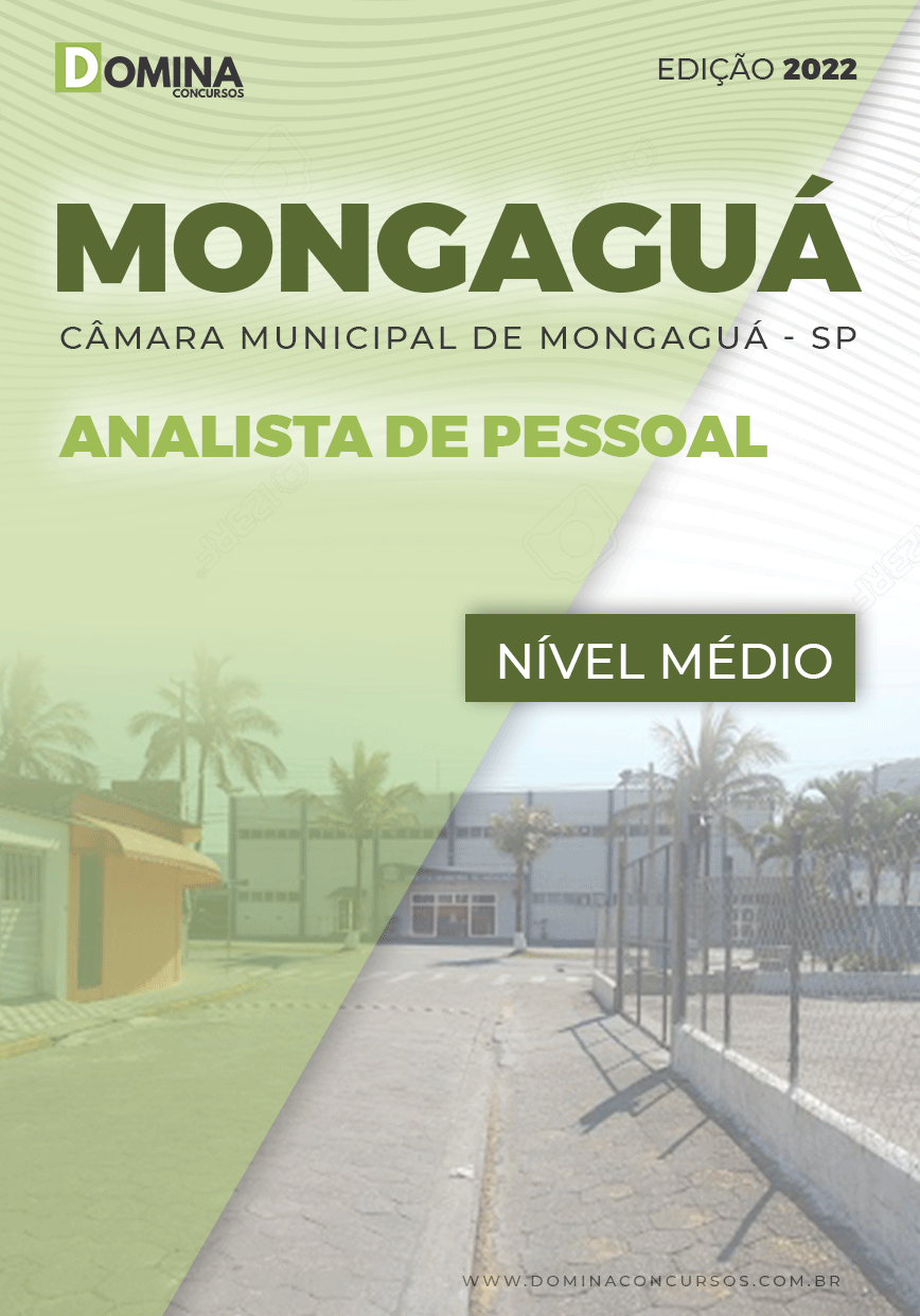 Apostila Câmara Mongaguá SP 2022 Analista Pessoal