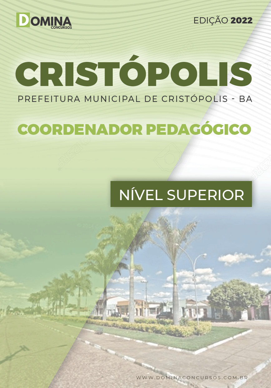 Apostila Pref Cristópolis BA 2022 Coordenador Pedagógico