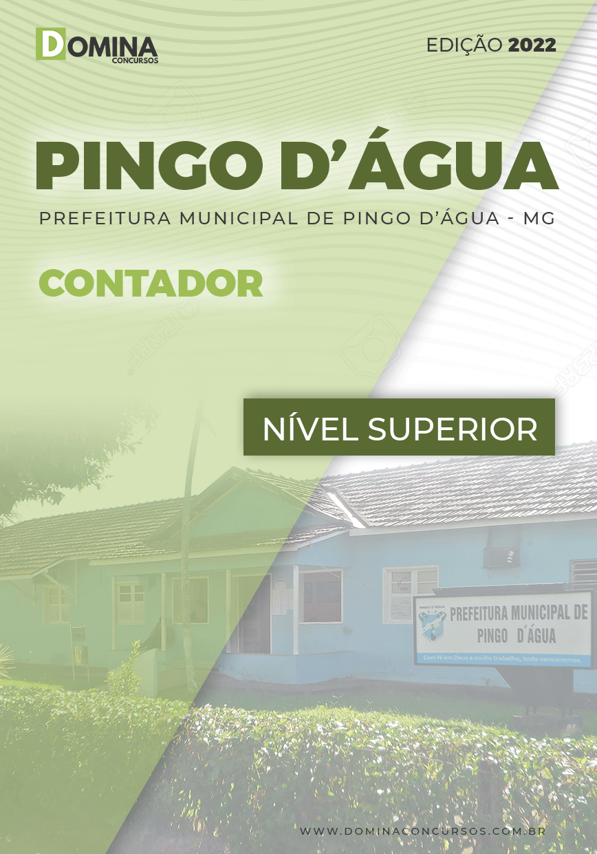 Apostila Concurso ISS Pingo D'Água MG 2022 Contador