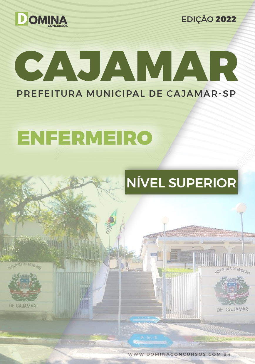 Apostila Concurso Pref Cajamar SP 2022 Enfermeiro