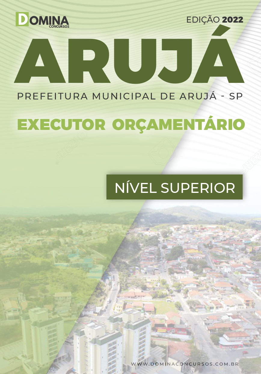 Apostila Pref Arujá SP 2022 Executor Orçamentário
