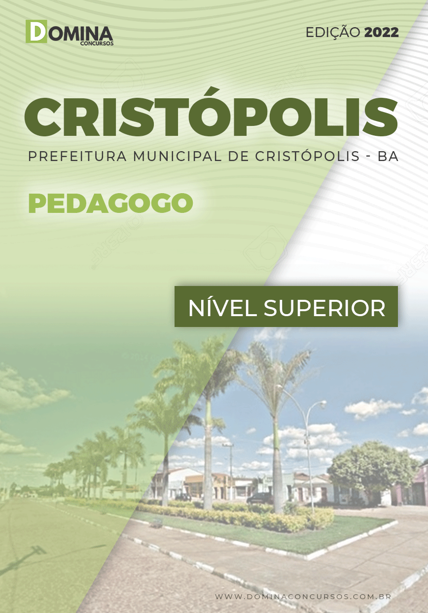 Apostila Concurso Pref Cristópolis BA 2022 Pedagogo