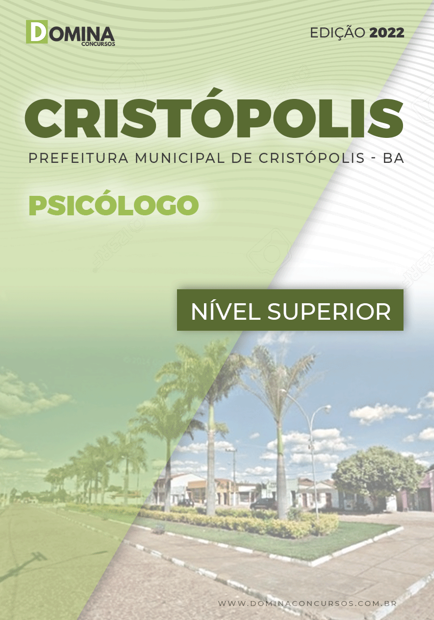 Apostila Concurso Pref Cristópolis BA 2022 Psicólogo