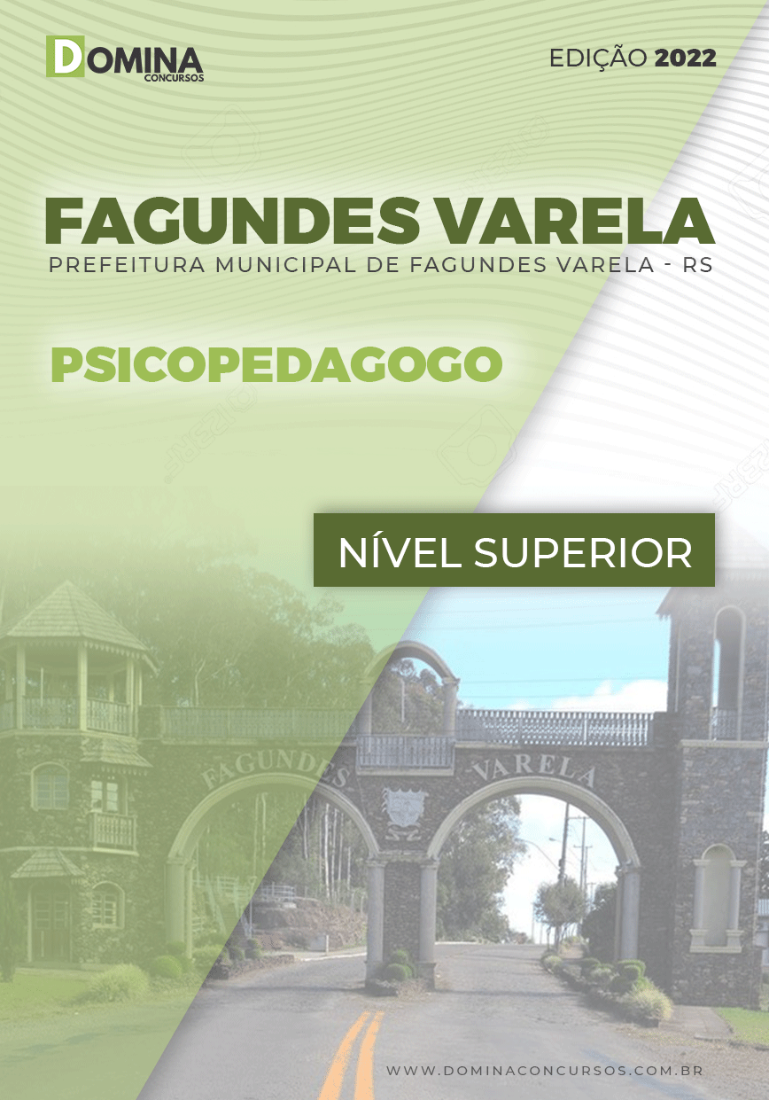 Apostila Pref Fagundes Varela RS 2022 Psicopedagogo