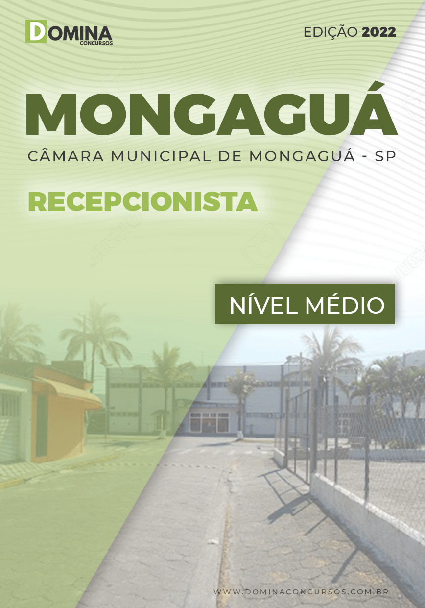 Apostila Câmara Mongaguá SP 2022 Recepcionista