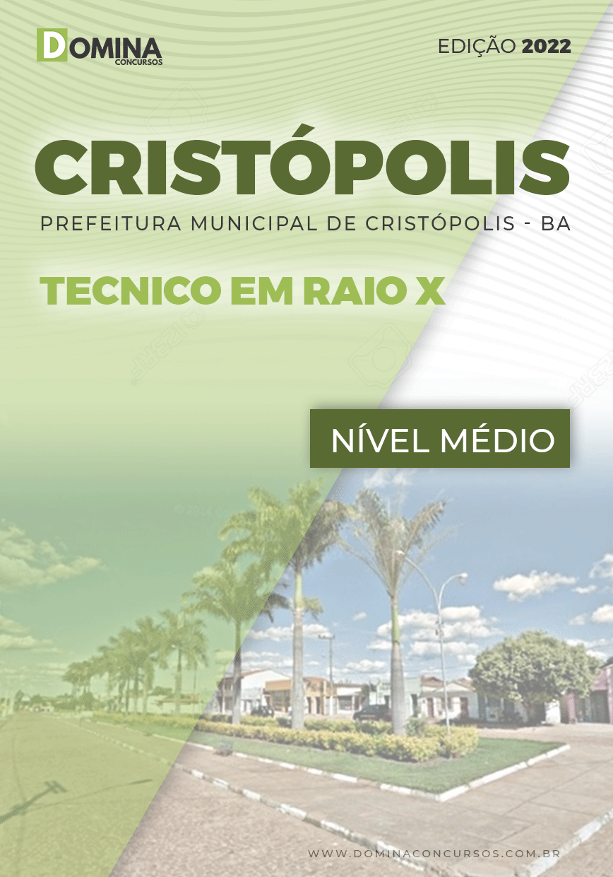 Apostila Pref Cristópolis BA 2022 Técnico em Raio X