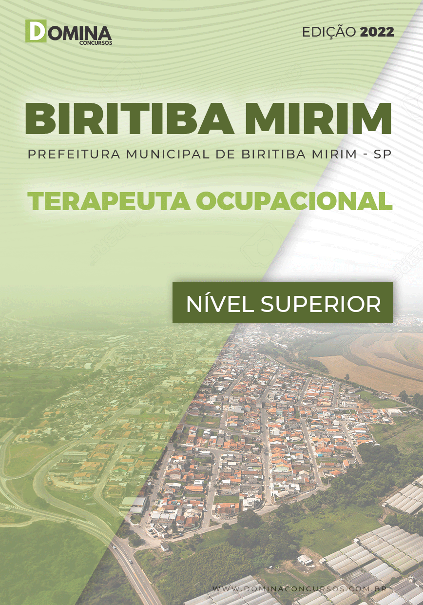 Apostila Pref Biritiba Mirim SP 2022 Terapeuta Ocupacional