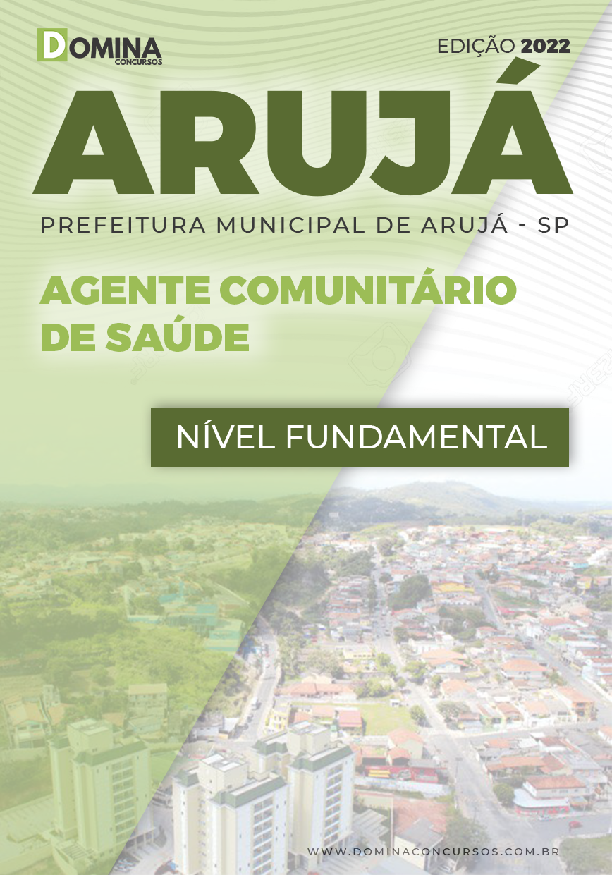 Apostila Pref Arujá SP 2022 Agente Comunitário Saúde